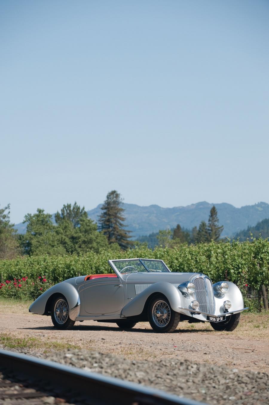  Delahaye 135 MS Sport Roadster par DeVillar 1938 года  (фото 19 из 57)